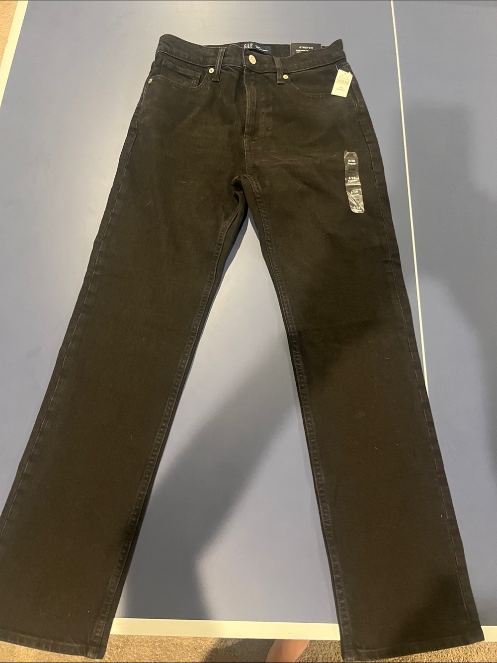 GAP Black Straight-Leg Men's Jeans